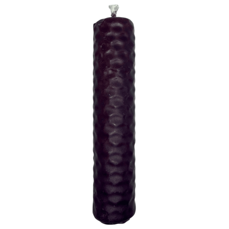 Lila Bienenwachs-Honigkerze – 10 x 2,5 cm – Transmutation, Weisheit, Intuition und Kronenchakra