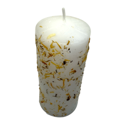 Lumânare cu aromă de plante deschide căi - Lumânare ezoterică 14x6cm - Emisar de știri