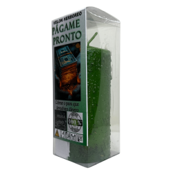 Velón Herboreo Págame Pronto - Velón Esotérico 14x6cm - Cobrar o para que devuelvan dinero