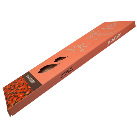 Incienso Natural Rosa Mosqueta Omtirth Arcano - 10 barritas incienso orgánico artesano