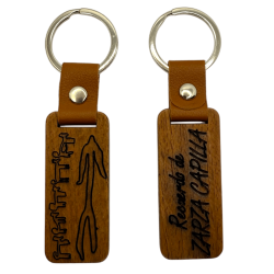 Zarza Chapel Souvenir Keychain - Cave Paintings