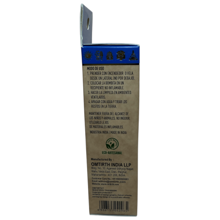 OMTIRTH Maya-Räucherstäbchen, magische Kugeln, Hausreinigung – 4 aktivierte Räucherbomben