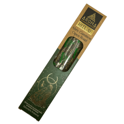طقوس البخور العضوي تفتح مسارات البخور المصنوع يدويًا AROMA - صندوق به 8 أعواد بخور - مدة ساعة واحدة