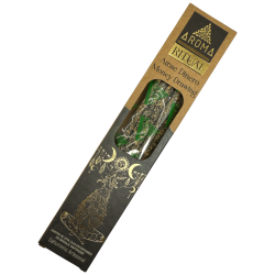 Incienso Orgánico Ritual Atrae Dinero AROMA Incienso Artesanal - Cajita con 8 barras de incienso - 1 hora duración