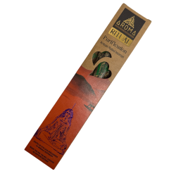 طقوس تنقية البخور العضوي AROMA بخور مصنوع يدويًا - صندوق يحتوي على 8 أعواد بخور - مدة ساعة واحدة