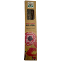 Encens Naturel Eau de Floride Ouvre les Chemins Namaste Inde - 1 boîte d'encens bio 25g - Ambre Naturel au Musc