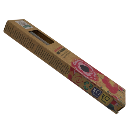 Natural Incense Florida Water Opens Paths Namaste India - 1 box of organic incense 25g - Natural Amber with Musk