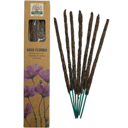 Encens Naturel Agua Florida Namaste India Natural Masala - 1 boîte d'encens 25g - Patchouli, Orange et Poivre