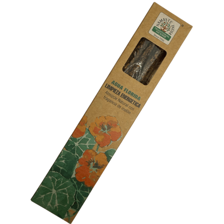 Natural Incense Florida Water Energy Cleansing Namaste India Natural Masala - 1 pack of 25g - Musk with Melon