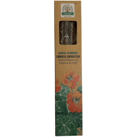 Natural Incense Florida Water Energy Cleansing Namaste India Natural Masala - 1 pack of 25g - Musk with Melon