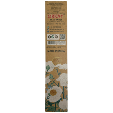 Incenso Natural Florida Water Cleans Houses Namaste India Natural Masala - 1 caixa de incenso 30g - Lavanda com Benjoim