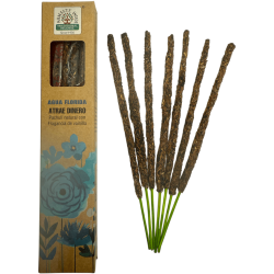 Encens Naturel Eau de Floride Attire l'Argent Namaste Inde Masala Naturel - 1 boîte d'encens 25gr. - Patchouli à la Vanille