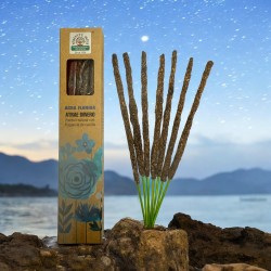 Encens Naturel Eau de Floride Attire l'Argent Namaste Inde Masala Naturel - 1 boîte d'encens 25gr. - Patchouli à la Vanille