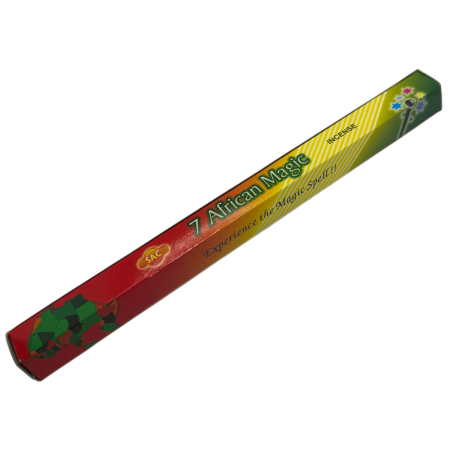 SAC 7 Magias Africanas - 1 pacote com 20 varetas de incenso