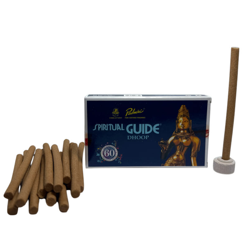 Guia Espiritual de Incenso Dhoop Padmini - 15 varetas de incenso dhoop-INCENSO PADMINI-HOSTENATURA