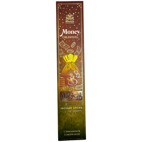 Incienso Atrae Dinero Magical Series Himalaya Incense - Cajita de 25gr. incienso masala Canela y Lemongrass