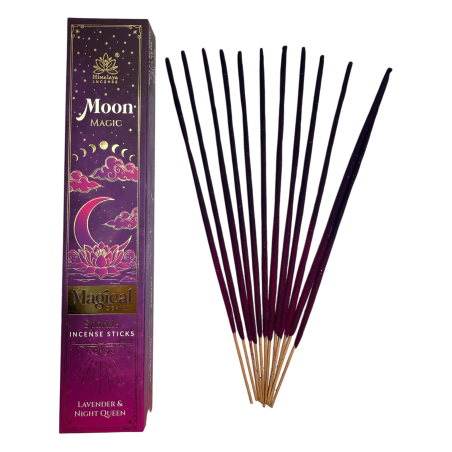 Encens Himalaya - 25 g d'encens masala Lavande et Reine de la Nuit