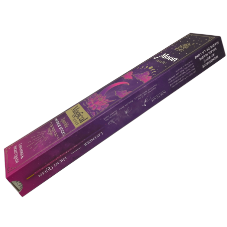 Himalaya-Räucherstäbchen – 25 g Lavendel- und Königin der Nacht-Masala-Räucherstäbchen