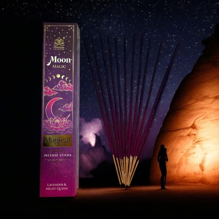 Encens Himalaya - 25 g d'encens masala Lavande et Reine de la Nuit