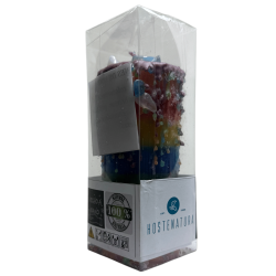 Velon Talismán Todo Fin - Velón Esotérico 7 Potencias 14x6cm - Velón Especial con Minerales