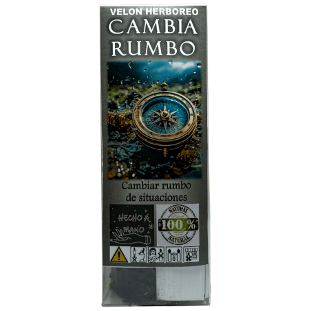 Veló Herboreu Canvia Rumb - Veló Esotèric 14x6cm - Per canviar el rumb de situacions