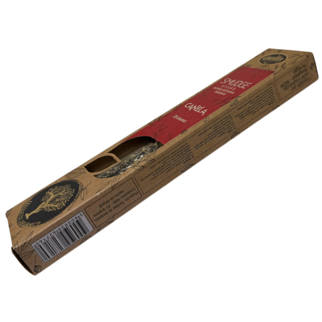 Incenso orgânico Canela AUM Fragrâncias Smudge Sticks - 25g.