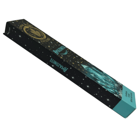 Encens Amazonite Hari Darshan Tribal Soul Crystal Magic - 1 paquet de 15 gr d'encens biologique aux minéraux