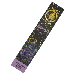 Hari Darshan Tribal Soul Crystal Magic Amethyst Incense - 1 pack of 15g Organic Incense with Minerals