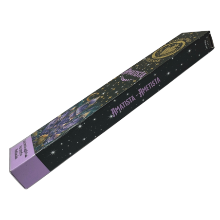 Hari Darshan Tribal Soul Crystal Magic Amethyst Incense - 1 pack of 15g Organic Incense with Minerals