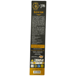 Encens Œil de Tigre Hari Darshan Tribal Soul Crystal Magic - 1 paquet de 15 gr d'encens biologique aux minéraux