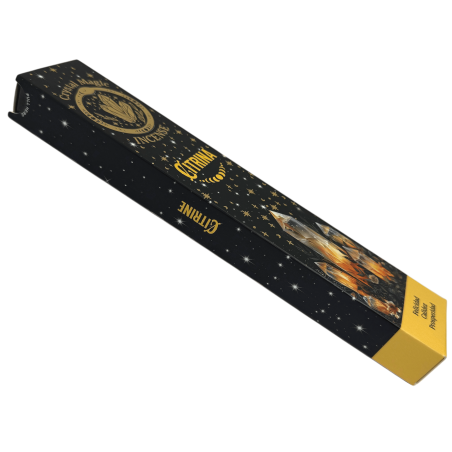 Encens Citrina Hari Darshan Tribal Soul Crystal Magic - 1 paquet de 15gr Encens Orgànic amb Minerals