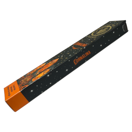 Incenso Hari Darshan Carnelian Tribal Soul Crystal Magic - 1 pacote de 15g de Incenso Orgânico com Minerais