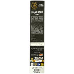 Incienso Cuarzo Blanco Hari Darshan Tribal Soul Crystal Magic - 1 cajetilla de 15gr Incienso Orgánico con Minerales