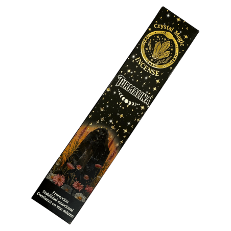 Encens Turmalina Hari Darshan Tribal Soul Crystal Magic - 1 paquet de 15gr Encens Orgànic amb Minerals