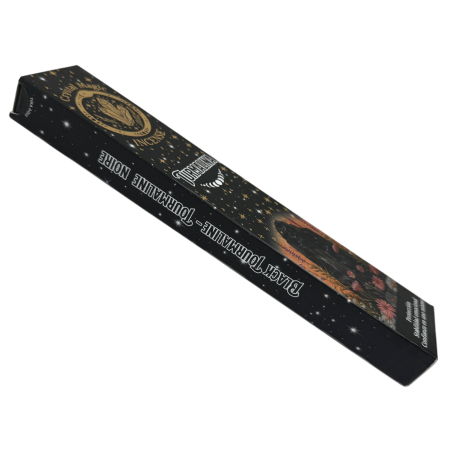 Incienso Turmalina Hari Darshan Tribal Soul Crystal Magic - 1 cajetilla de 15gr Incienso Orgánico con Minerales