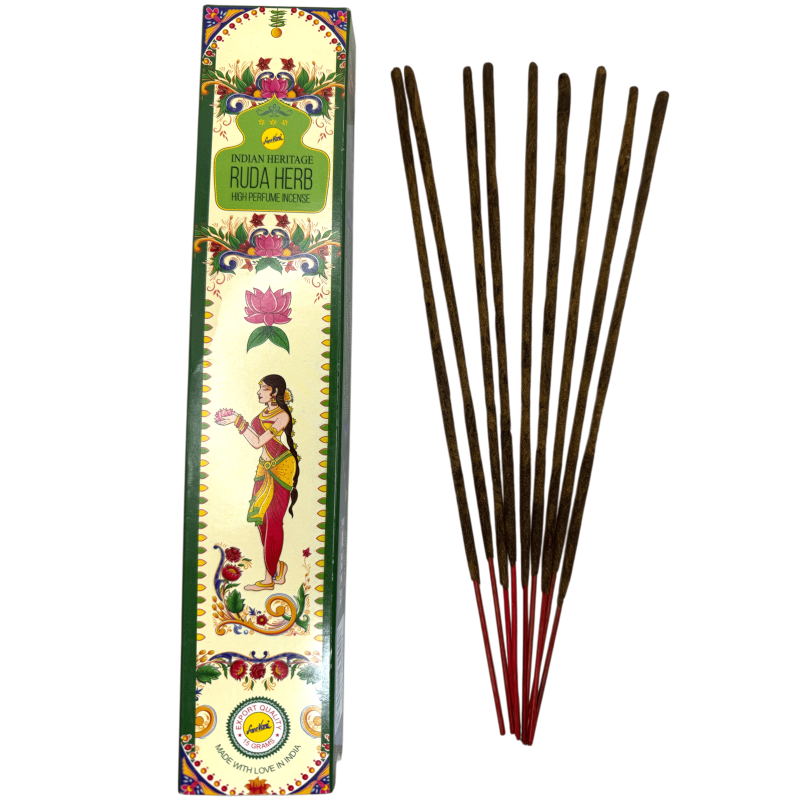 Incenso de arruda dourada SREE VANI - 1 pacote de 15 g.-INCENSO GOLDEN INDIA SREE VANI-HOSTENATURA