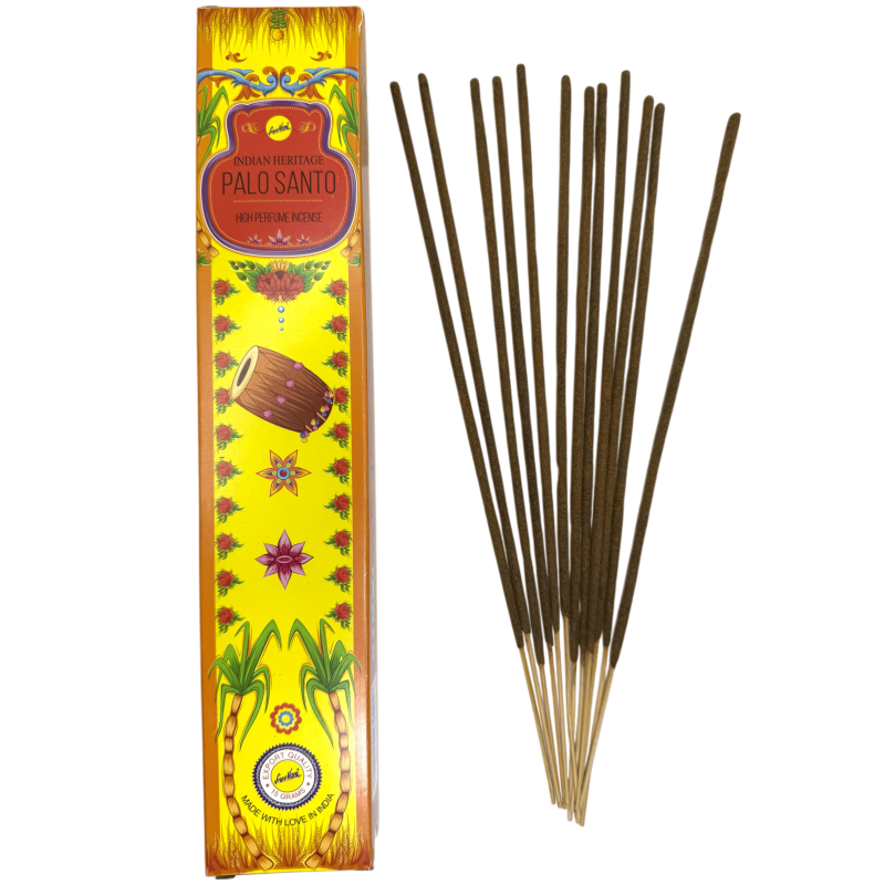 Tămâie SREE VANI Golden India Palo Santo - 1 pachet a câte 15gr.-TĂMÂIE INDIA DE AUR SREE VANI-HOSTENATURA