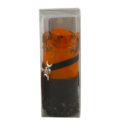 شمعة الهالوين الخاصة HOSTENATURA - تزيل الطاقات السيئة والوفرة والمسارات الجديدة... تتضمن طقوسًا كاملة وتميمة