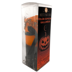 HOSTENATURA Specjalna świeca na Halloween – Usuwa złe energie, obfitość, nowe ścieżki... Zawiera kompletny rytuał i amulet