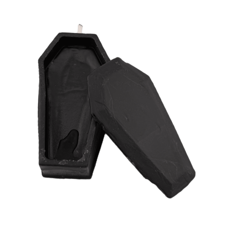 Vela Ataúd Negro - 12x6,4cm - Alejar, Suprimir, Enterrar o Acabar situaciones