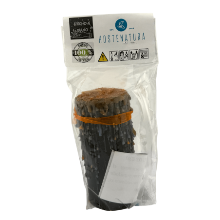 Tiger's Eye Talisman Candle - Esoteric Candle with Special Amulet 14x6cm - Protection, Confidence and Inner Strength