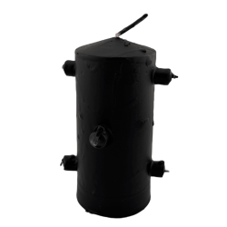 Candela nera a 7 stoppini 12,5x6 cm - Tomb Work, Spezzamaledizioni, Rimuovi Incantesimi...