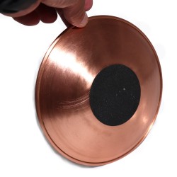 Piatto per offerte in rame - Fiore della vita - 12 cm