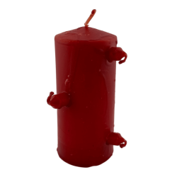 7-Wick Red Candle 12.5x6cm - Tomb for Love-Related Work, Breaking Ties...