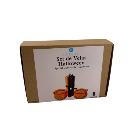 Set de lumânări ritualizate de Halloween HOSTENATURA
