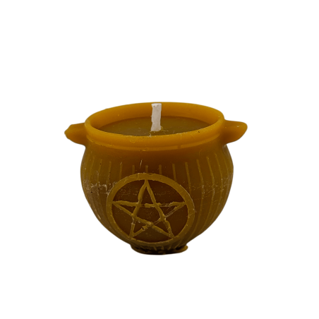 Honey Cauldron with Pentagram 4.6x5cm - Authentic Honey