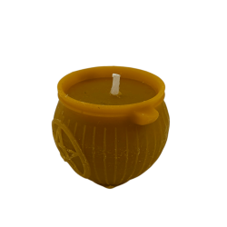 Honey Cauldron with Pentagram 4.6x5cm - Authentic Honey