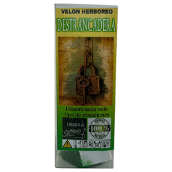 Velón Herboreo Destrancadera - Velón Esotérico 14x6cm - Desatranca todo tipo de situaciones
