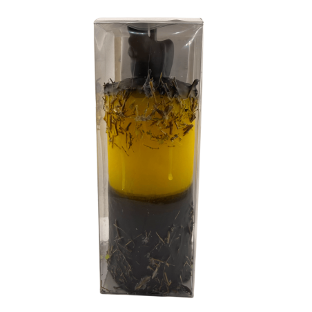 Special Esoteric Candle Black Hen 14x6cm - Against evil eye, spells, enemies and curses