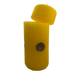 Powerful Money Charging Candle - Esoteric Candle 14x6cm - Attract money, prosperity and abundance